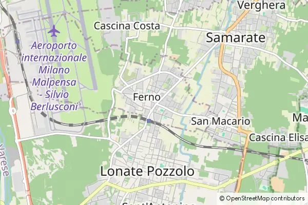 Mapa Ferno