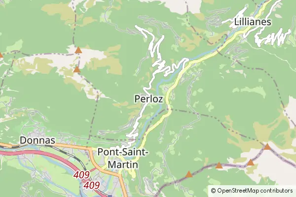 Mapa Perloz