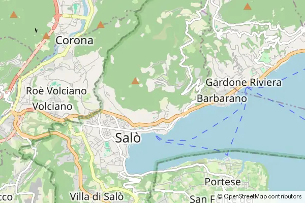 Mapa Salò