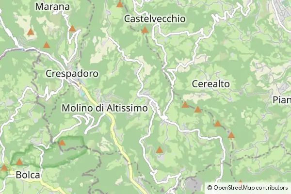 Mapa Altissimo