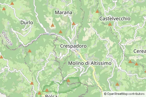 Mapa Crespadoro