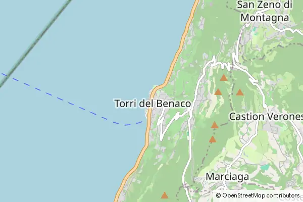 Mapa Torri del Benaco