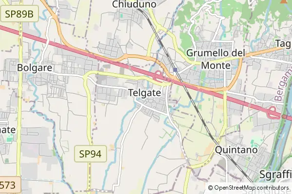 Mapa Telgate