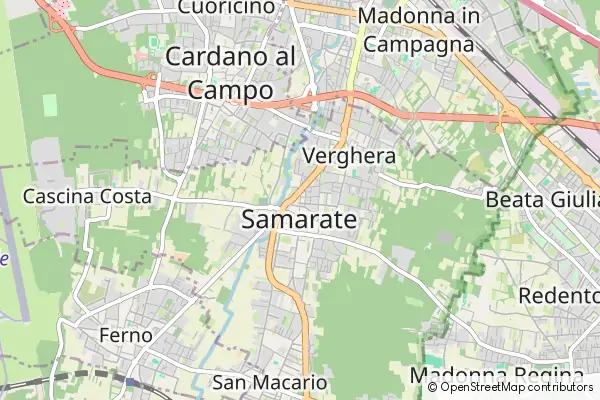 Mapa Samarate