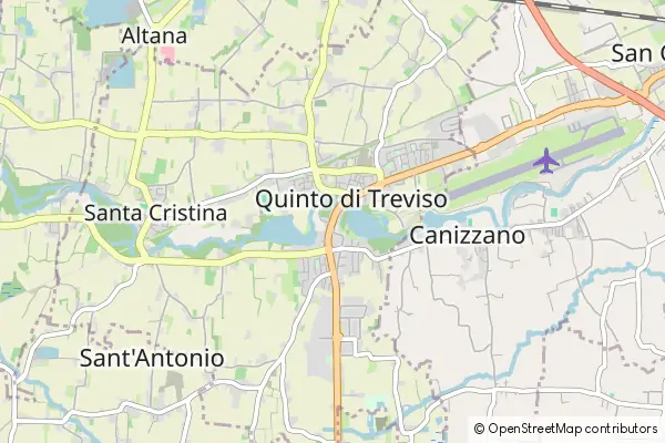 Mapa Quinto di Treviso