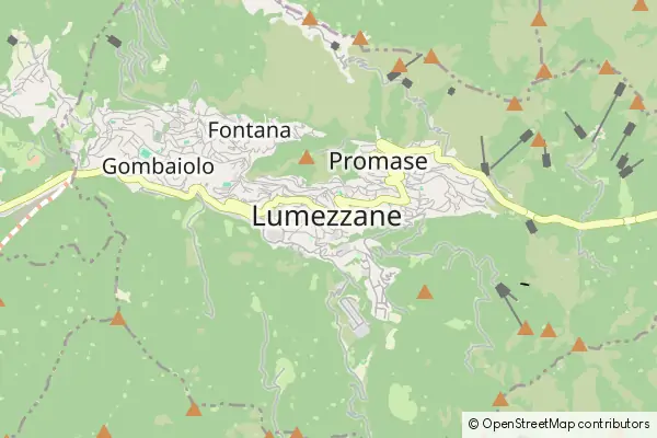 Mapa Lumezzane