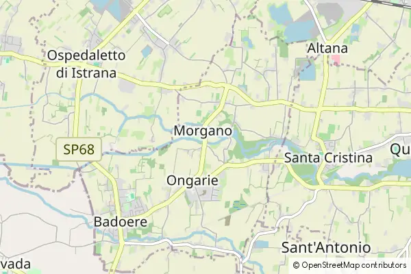 Mapa Morgano