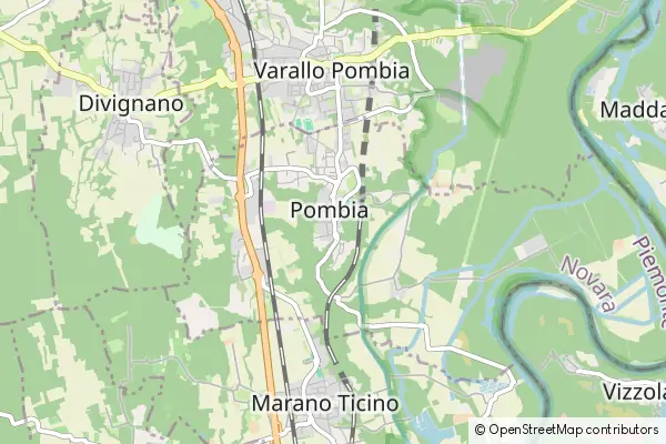 Mapa Pombia