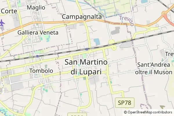 Mapa San Martino di Lupari