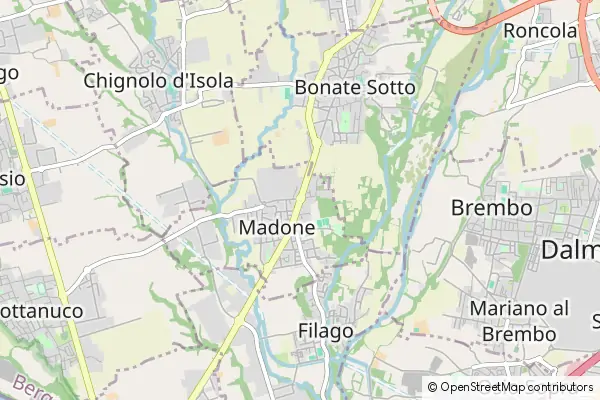 Mapa Madone