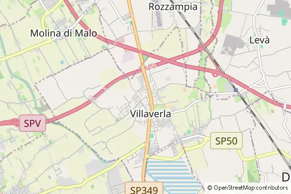 Mapa Villaverla