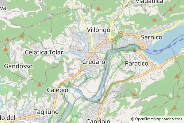 Mapa Credaro