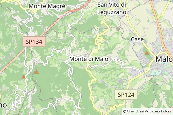 Mapa Monte di Malo