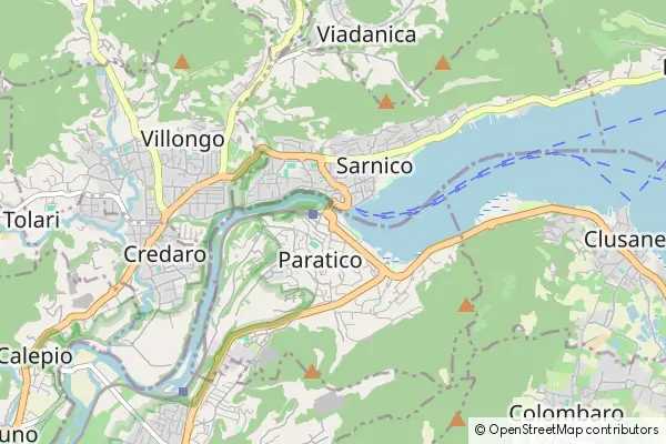 Mapa Paratico