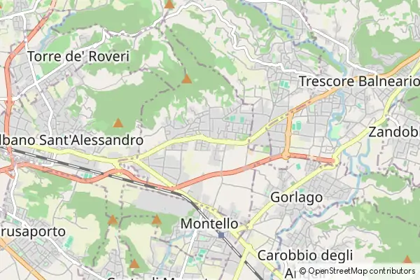 Mapa San Paolo d'Argon