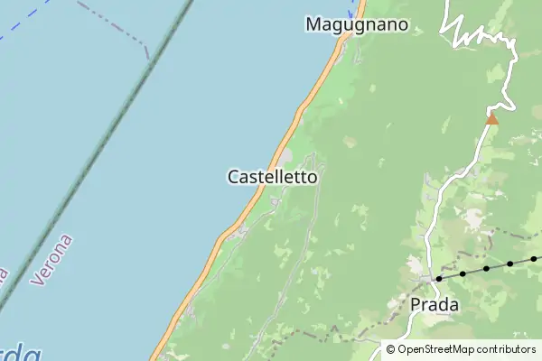 Mapa Castelletto