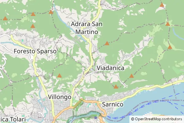 Mapa Adrara San Martino