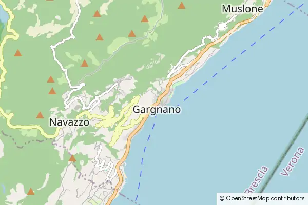 Mapa Gargnano