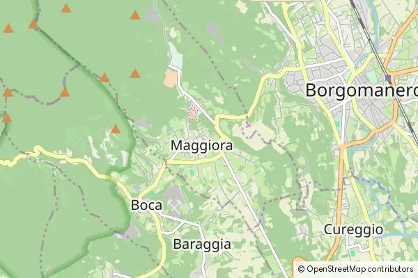 Mapa Maggiora