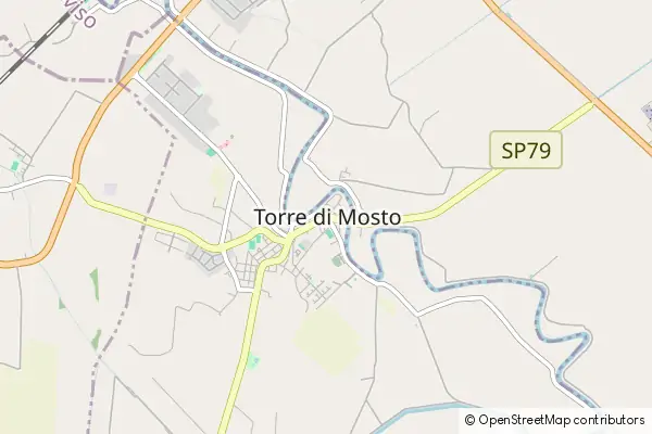 Mapa Torre di Mosto