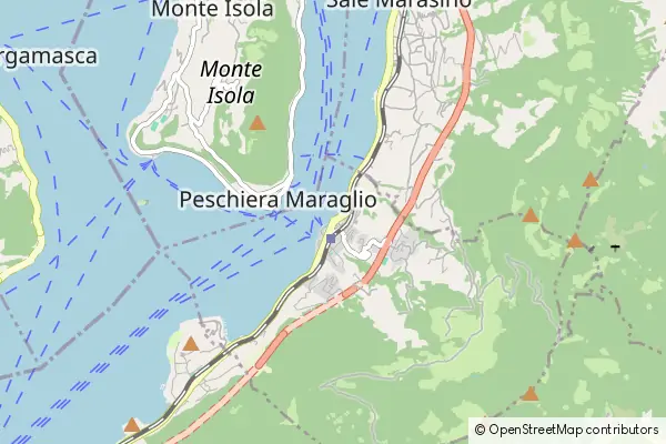 Mapa Sulzano