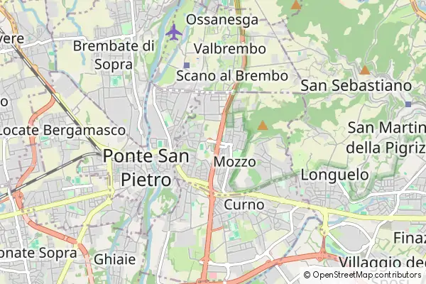 Mapa Mozzo