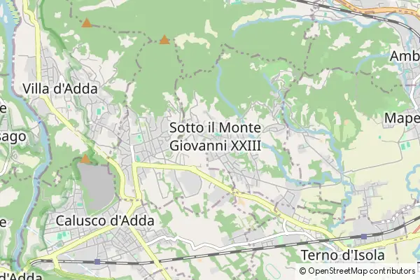 Mapa Sotto il Monte Giovanni XXIII