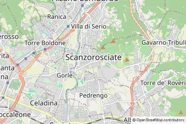 Mapa Scanzorosciate