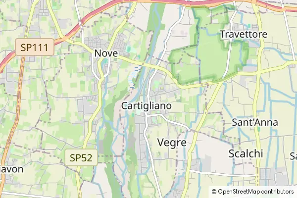 Mapa Cartigliano