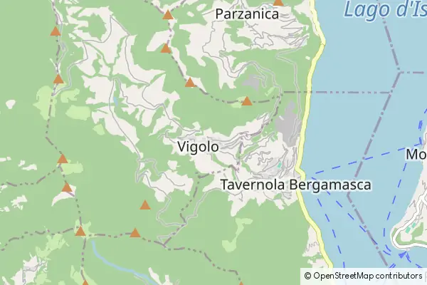 Mapa Vigolo