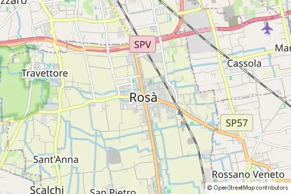 Mapa Rosà