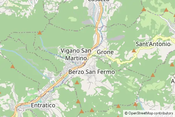 Mapa Vigano San Martino