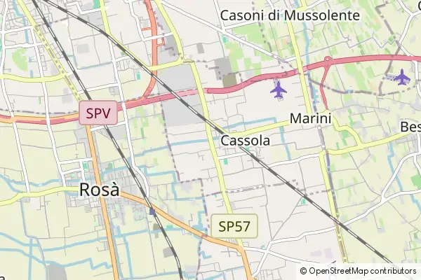 Mapa Cassola