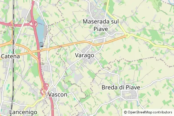 Mapa Varago