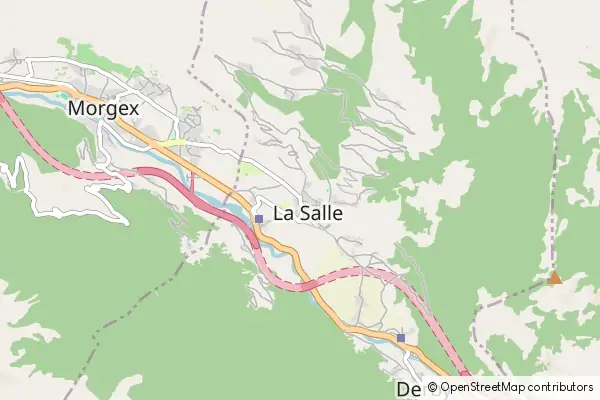 Mapa La Salle