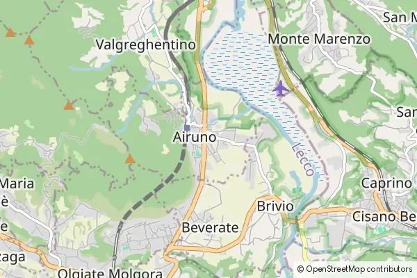 Mapa Airuno