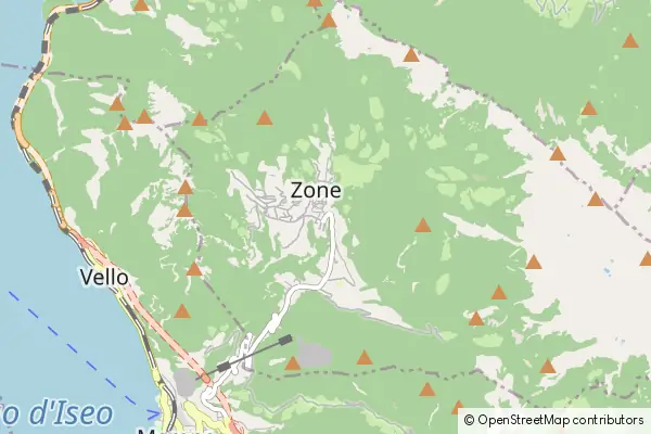 Mapa Zone