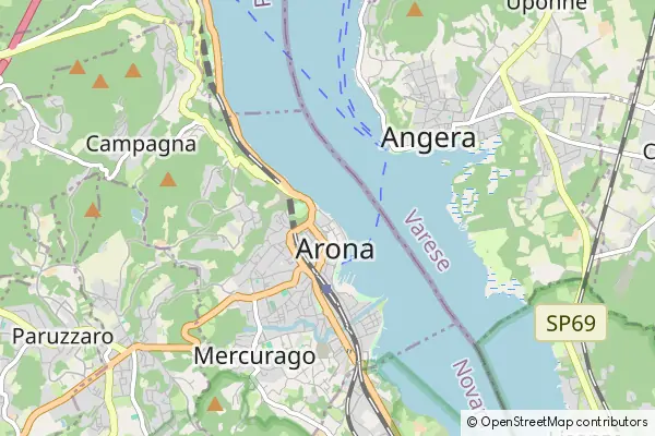 Mapa Arona