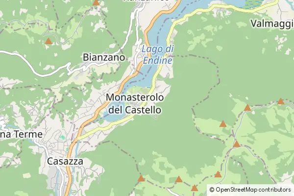 Mapa Monasterolo del Castello