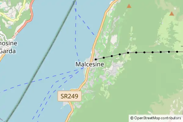 Mapa Malcesine