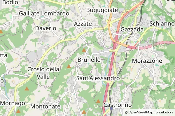 Mapa Brunello