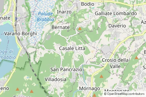 Mapa Casale Litta