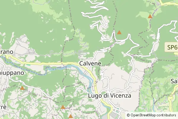 Mapa Calvene