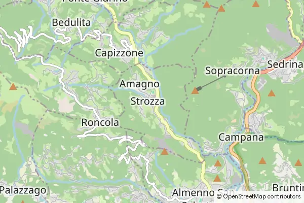 Mapa Strozza