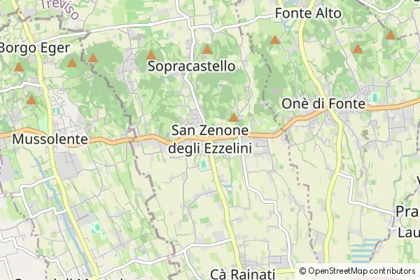 Mapa San Zenone degli Ezzelini