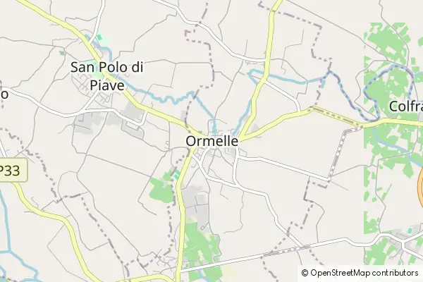 Mapa Ormelle