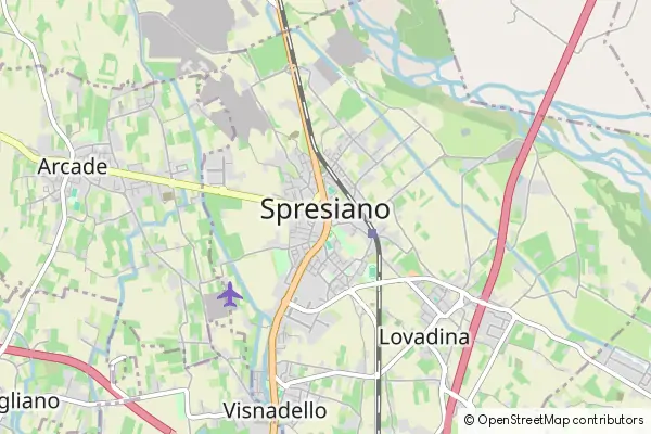 Mapa Spresiano