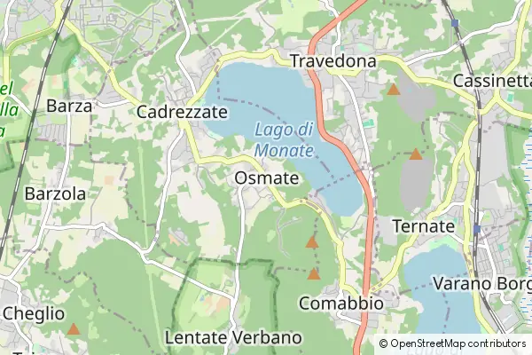 Mapa Osmate