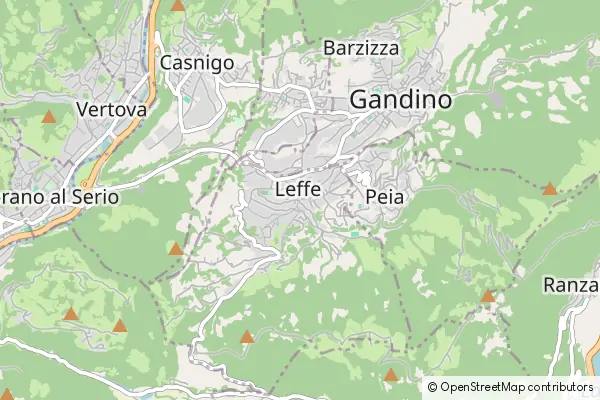 Mapa Leffe