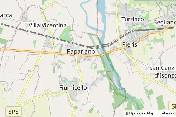 Mapa Papariano